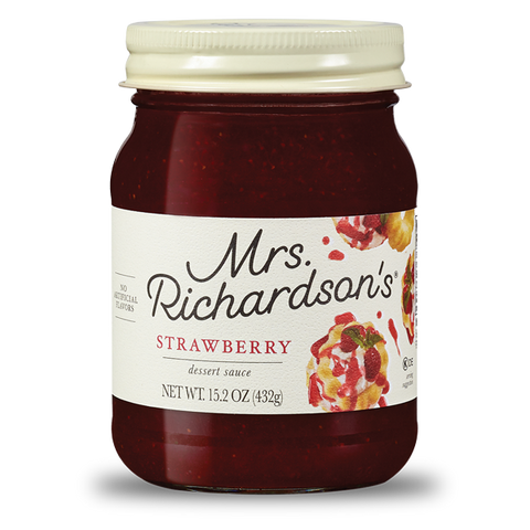 Mrs. Richardson's Dessert Topping - Strawberry