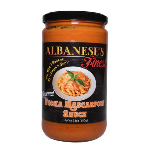 Albanese's Finest Vodka Mascarpone Sauce- 24oz.